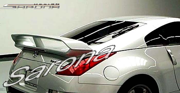 Custom Nissan 350Z  Coupe Trunk Wing (2003 - 2008) - $950.00 (Part #NS-053-TW)